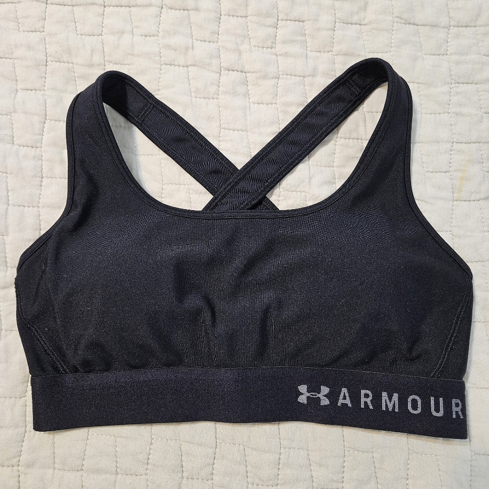 Under Armour compression sports bra